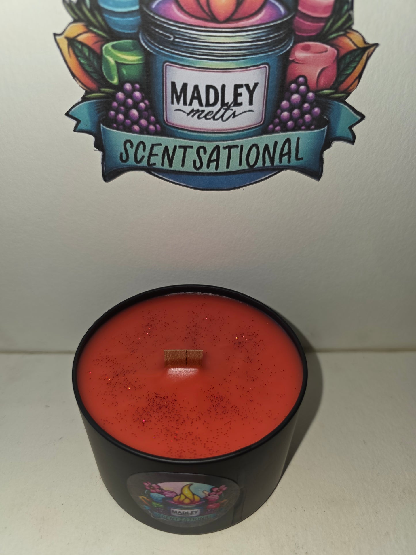 Candy Cane 8oz Candle